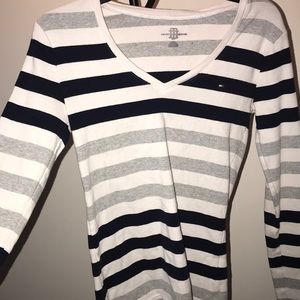 Stripped tommy h long sleeve.